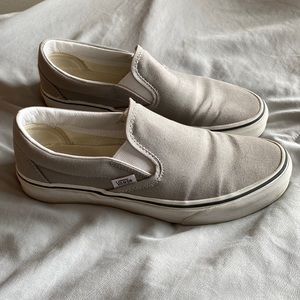 Grey Vans Slip-On Sneaker